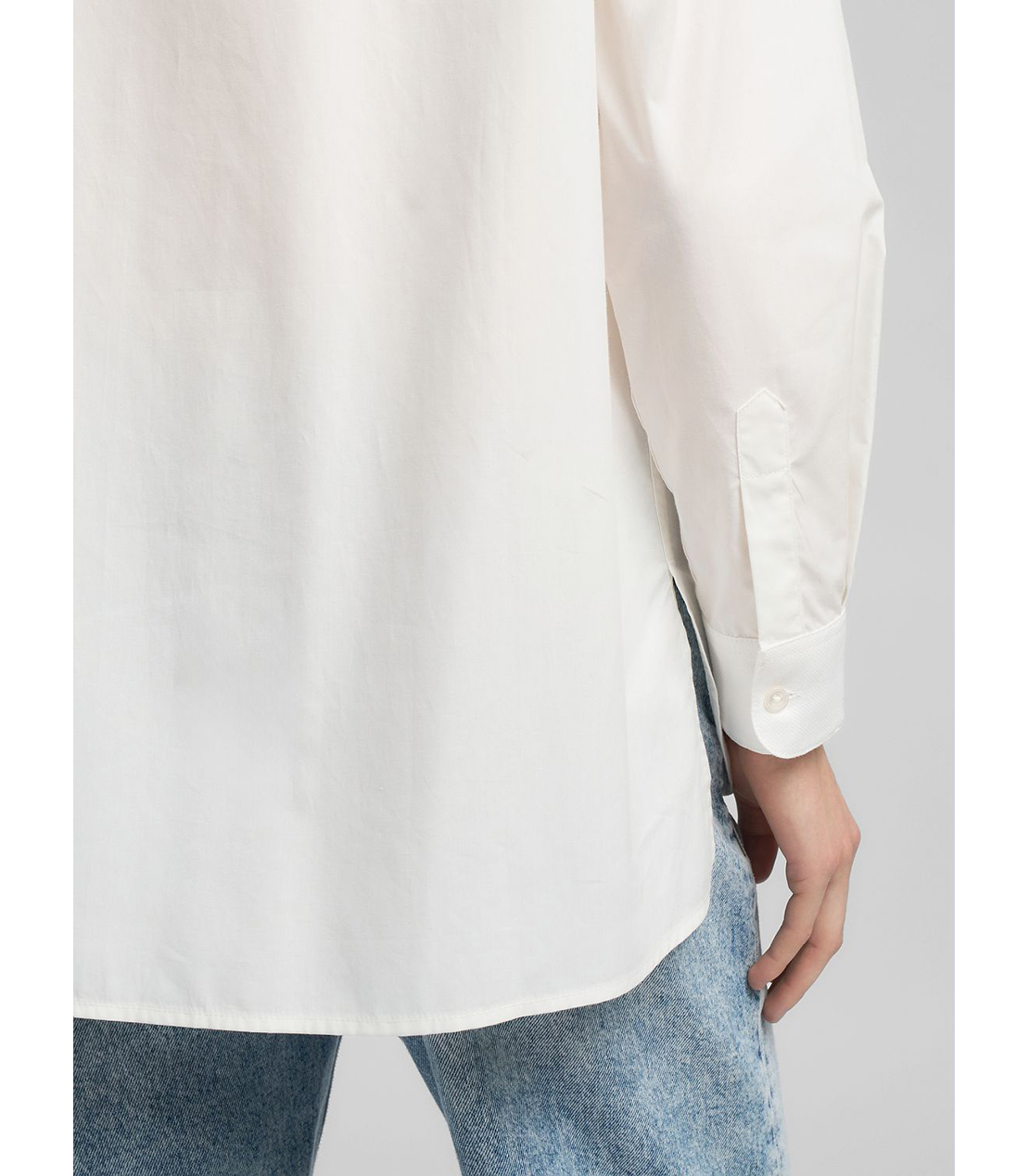 シャツフロントコットンシャツ 詳細画像 ホワイト 6